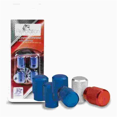 Bottari Set Valve Caps "air Cup" Blu