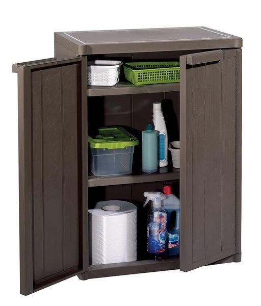 Multipurpose Cabinet “wood Finish”cm 65x45x88h