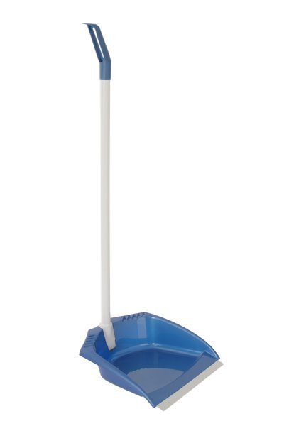 DUSTPAN WITH MOVABLE LONG HANDLE KYRA- ASSORTED COLORS K12