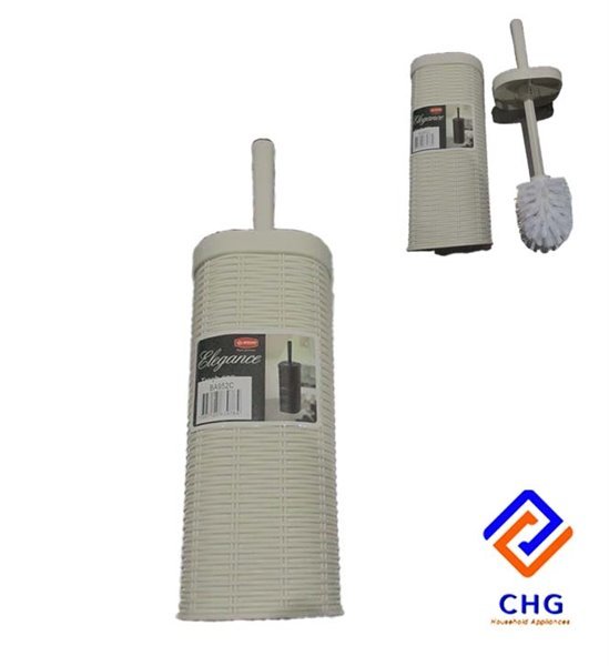 Closed Toilet Brush Rattan Beige K24