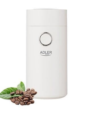 Adler Coffee Grinder- 150w- 75grams- White/silver
