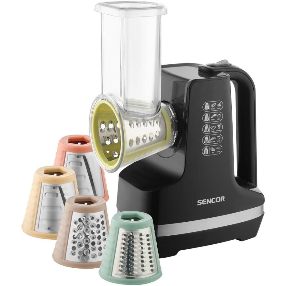 Sencor Electric Grater 5 Attachments 150w