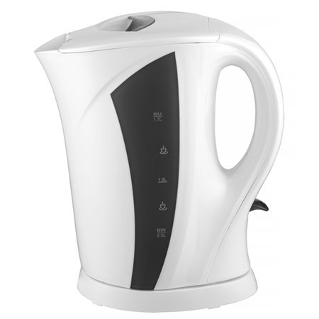 KETTLE 1,7L WHITE PLASTIC LENTZ