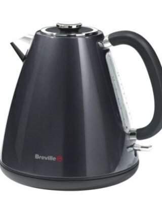 Jug Kettle, Black Stainless Steel, 1.5 Litre,