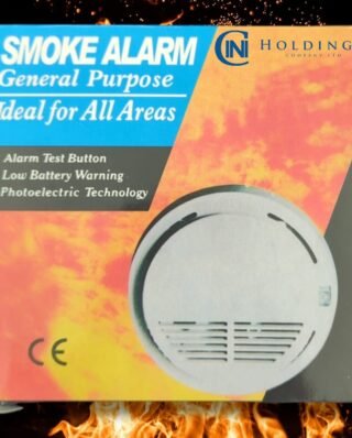 Battery Powered Smoke Alarm- 9v- Battery Included