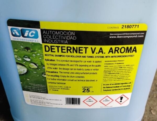 Deternet 25lt Shampoo For Rollovers And Pressure Wash With Perfume